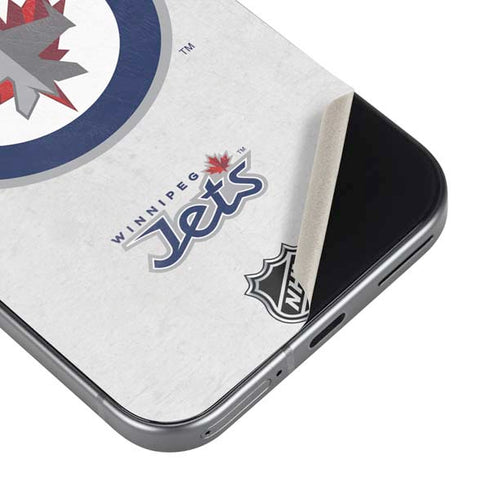 NHL Winnipeg Jets Distressed Pixel 9 Pro XL Skin